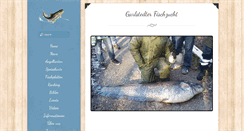 Desktop Screenshot of garlstedterfischzucht.de